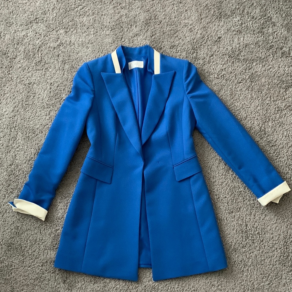 Line blue blazer